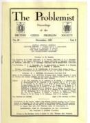 The Problemist: Proceedings of the British Chess Problem Society Volume 5