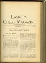 Load image into Gallery viewer, Lasker&#39;s Chess Magazine, Volume I and II
