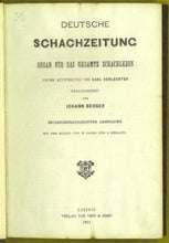 Load image into Gallery viewer, Deutsche Schachzeitung, Volume 66
