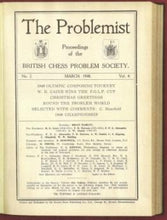 Load image into Gallery viewer, The  Problemist: Proceedings of the British Chess Problem Society, Volume 4

