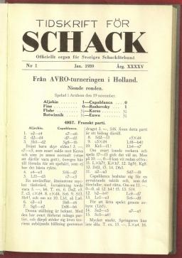 Tidskrift for Schack, Volume 45