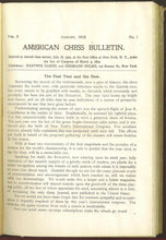 Load image into Gallery viewer, American Chess Bulletin Volume 9
