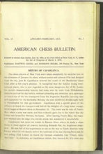Load image into Gallery viewer, American Chess Bulletin Volume 12
