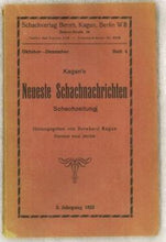 Load image into Gallery viewer, Kagan&#39;s Neueste Schachnachrichten Schachzeitung, Volume 2
