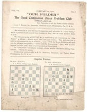 Load image into Gallery viewer, Our Folder, The Good Companion Chess Problem Club International Volume VII
