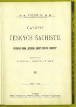 Load image into Gallery viewer, Casopis Ceskych Sachistu
