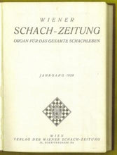 Load image into Gallery viewer, Wiener Schach-Zeitung. Organ fÃ¼r das gesamte Schachleben, Volume VII (7)
