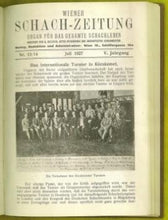 Load image into Gallery viewer, Wiener Schach-Zeitung. Organ fur das gesamte Schachleben Volume V (5)
