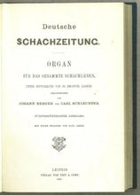 Load image into Gallery viewer, Deutsche Schachzeitung, Volume 55
