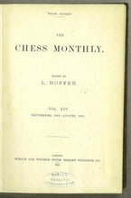 Load image into Gallery viewer, The Chess Monthly Volume XIV (14)
