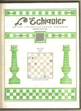 Load image into Gallery viewer, l&#39;echiquier: Revue Internationale d&#39;Echecs, Volume 2
