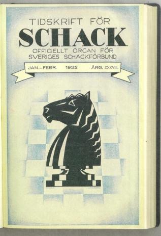 Tidskrift för Schack, Volume 38