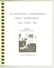 Load image into Gallery viewer, 2nd Marshall International Chess Tournament, New York 1979
