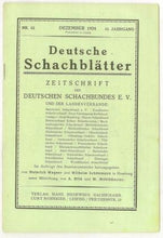 Load image into Gallery viewer, Deutsche Schachblatter, Volume 13
