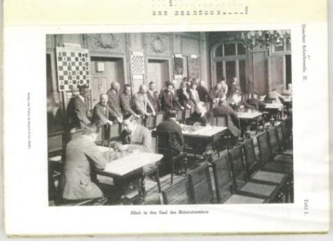 Der Jubiläums-Schachkongreß zu Dresden Ostern 1926