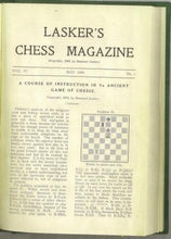 Load image into Gallery viewer, Lasker&#39;s Chess Magazine, Volume IV
