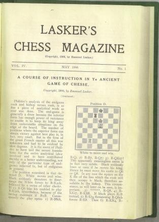 Lasker's Chess Magazine, Volume IV
