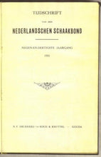 Load image into Gallery viewer, Tijdschrift van den Koninklijken Nederlandschen Schaakbond, Volume 39
