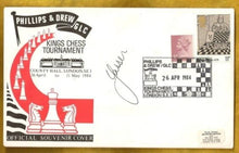 Load image into Gallery viewer, Cancellation cover Commemorating the The Kings Chess Tournament, London 1984
