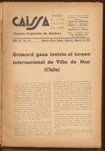 Load image into Gallery viewer, Caissa: Revista Argentina de Ajedrez, Volume 9

