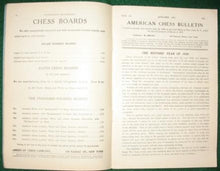 Load image into Gallery viewer, American Chess Bulletin Volume 18
