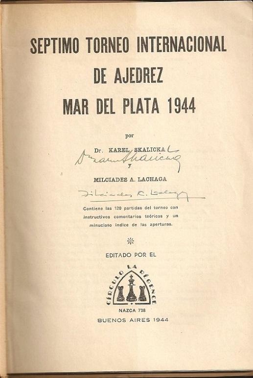 Septimo Torneo Internacional de Ajedrez Mar del Plata 1944