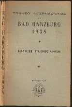 Load image into Gallery viewer, Torneo Internacional de Ajedrez Bad Harzburg 1938

