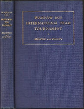 Load image into Gallery viewer, Book of the Warsaw 1935 International Chess Team Tournament
