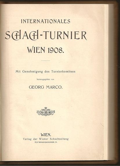 Internationales Schachturnier Wien 1908