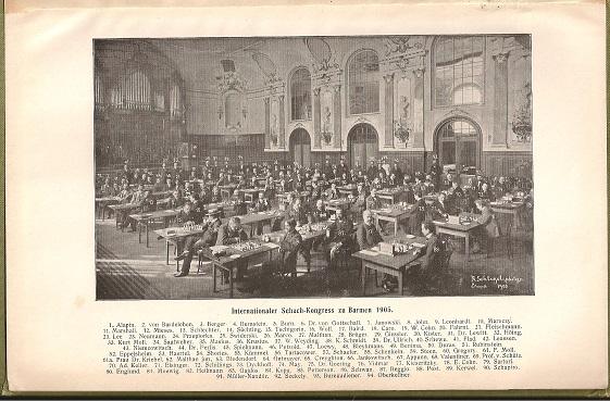Der Internationale Schach-Kongress des Barmer Schach-Vereins 1905