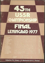 Load image into Gallery viewer, 45th USSR Championship Final, Leningrad 1977
