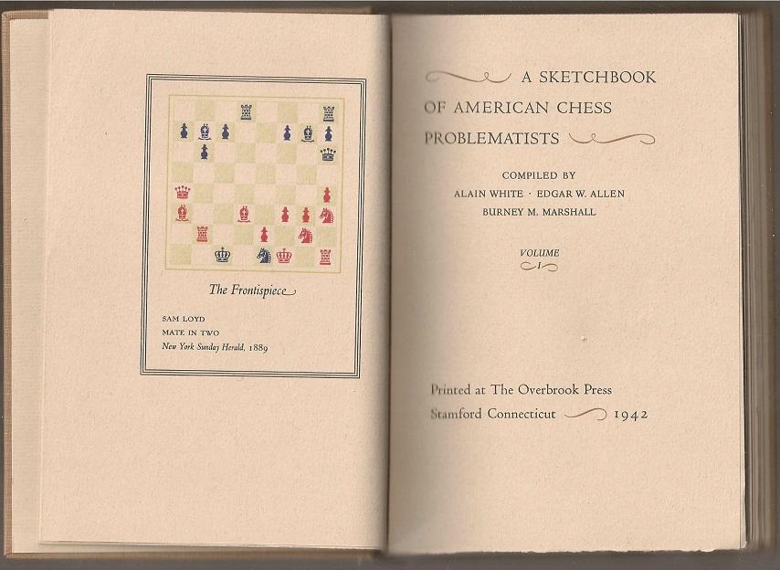 Sketchbook of American Chess Problematists
