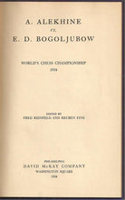 Load image into Gallery viewer, A Alekhine vs E D Bogoljubow World&#39;s Chess Championship 1934

