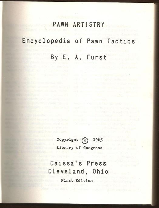Pawn Artistry: Encyclopedia of Pawn Tactics