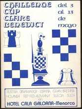 Load image into Gallery viewer, 21st Claire Benedict Chess Cup (Program)
