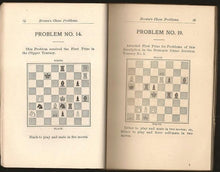 Load image into Gallery viewer, Book of Chess Problems by Theo M Brown
