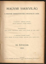 Load image into Gallery viewer, Magyar Sakkvilag, Volume 7

