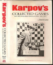 Load image into Gallery viewer, Karpov&#39;s Collected Games: All 530 Available Encounters, 1961-1974
