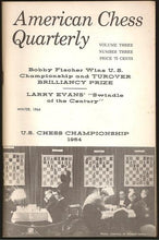 Load image into Gallery viewer, American Chess Quarterly, Volume 3
