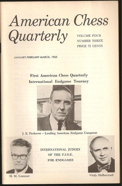 American Chess Quarterly, Volume 4
