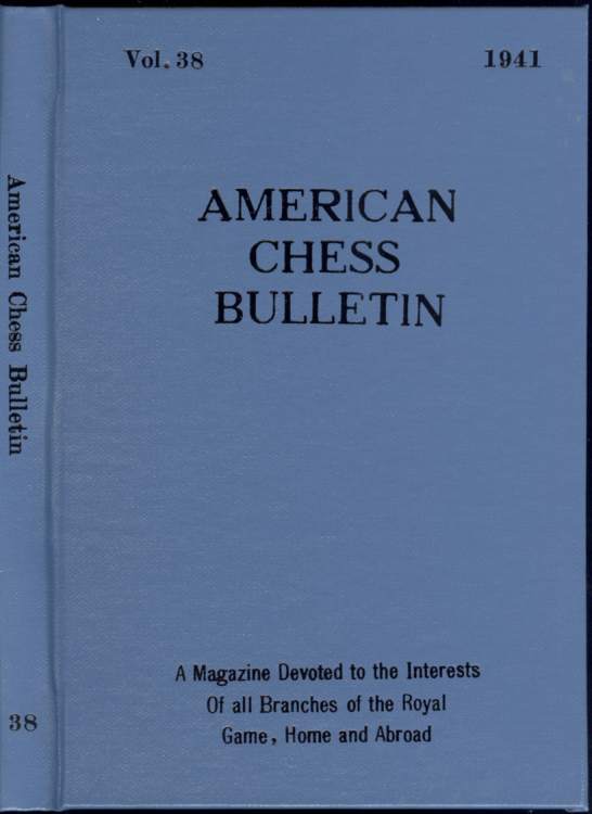 American Chess Bulletin Volume 38