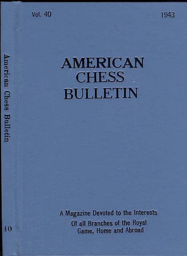 American Chess Bulletin Volume 40