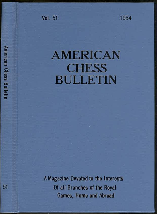 American Chess Bulletin Volume 51