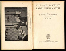 Load image into Gallery viewer, The Anglo-Soviet Radio Chess Match
