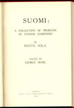 Load image into Gallery viewer, Suomi: A Collection of Problems By Finnish Composers
